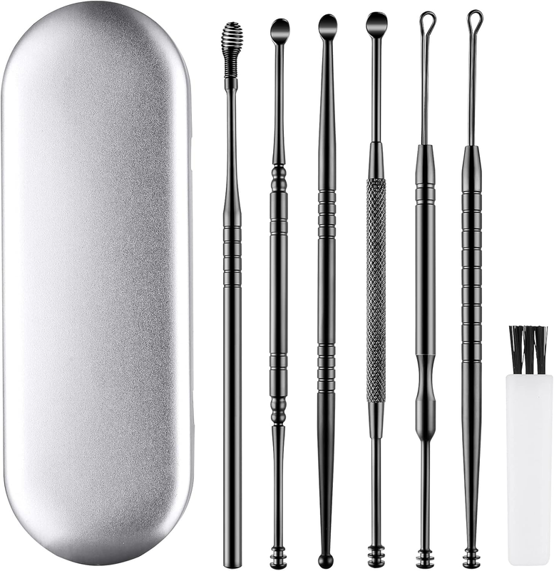 Ear Cleaning Kit,Safe Ear Wax Removal Tool,Earwax Removal Kit,Easy to Use,Painle