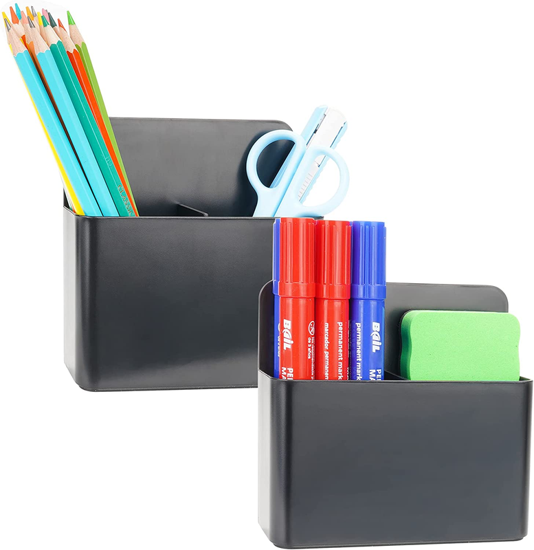 Wellerly 2 Pack Whiteboard Marker Holder, Magnetic Marker Ho