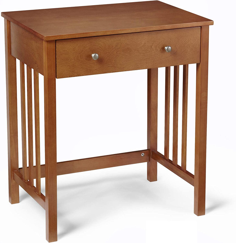 Designs2Go Mission Desk with Keyboard Drawer, Oak