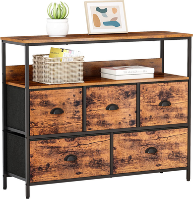 Console Table With Shelves, Dresser With