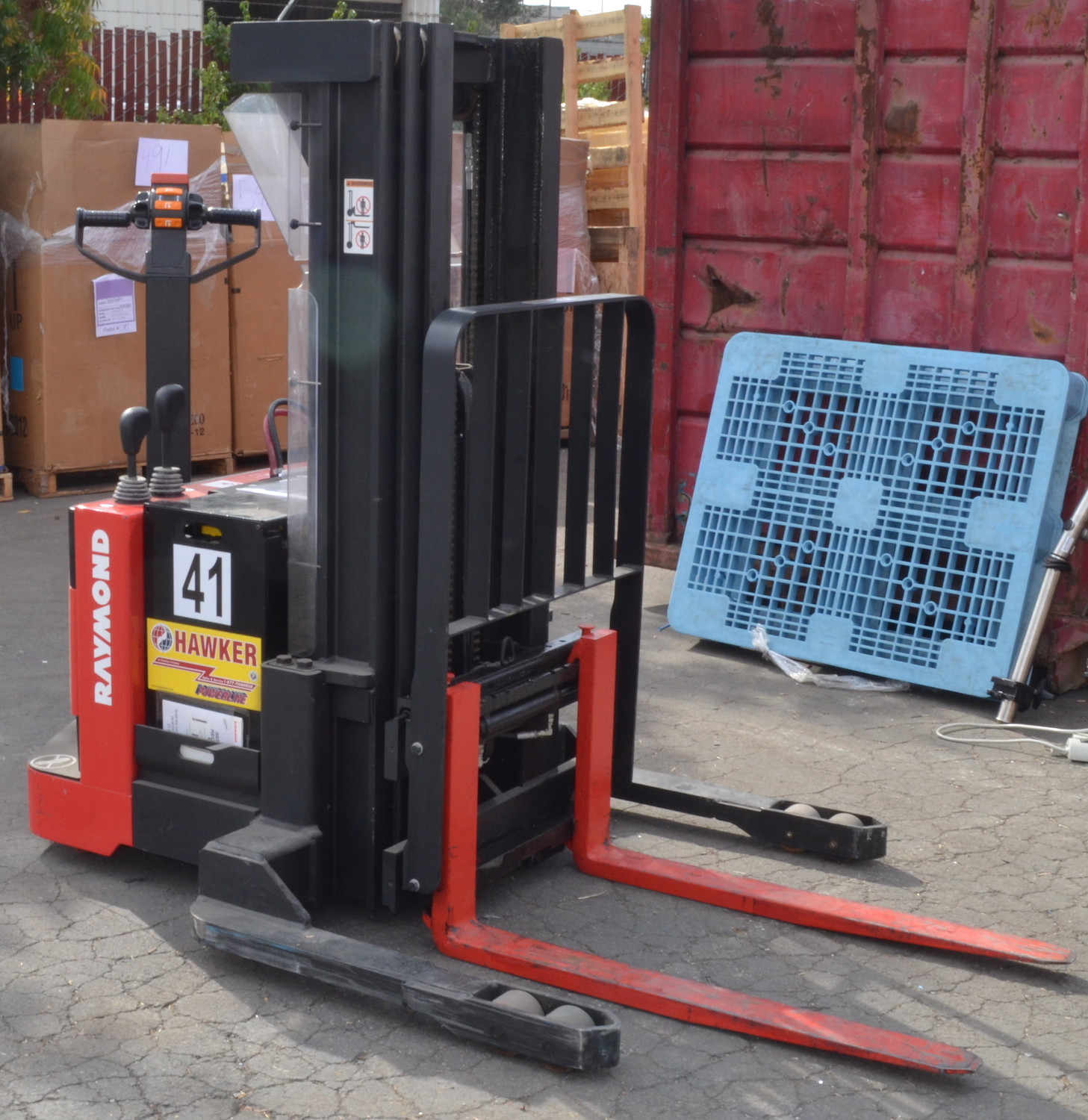 Raymond RSS 30 Walkie Straddle Pallet Stacker *Used, Working* 2008 Model