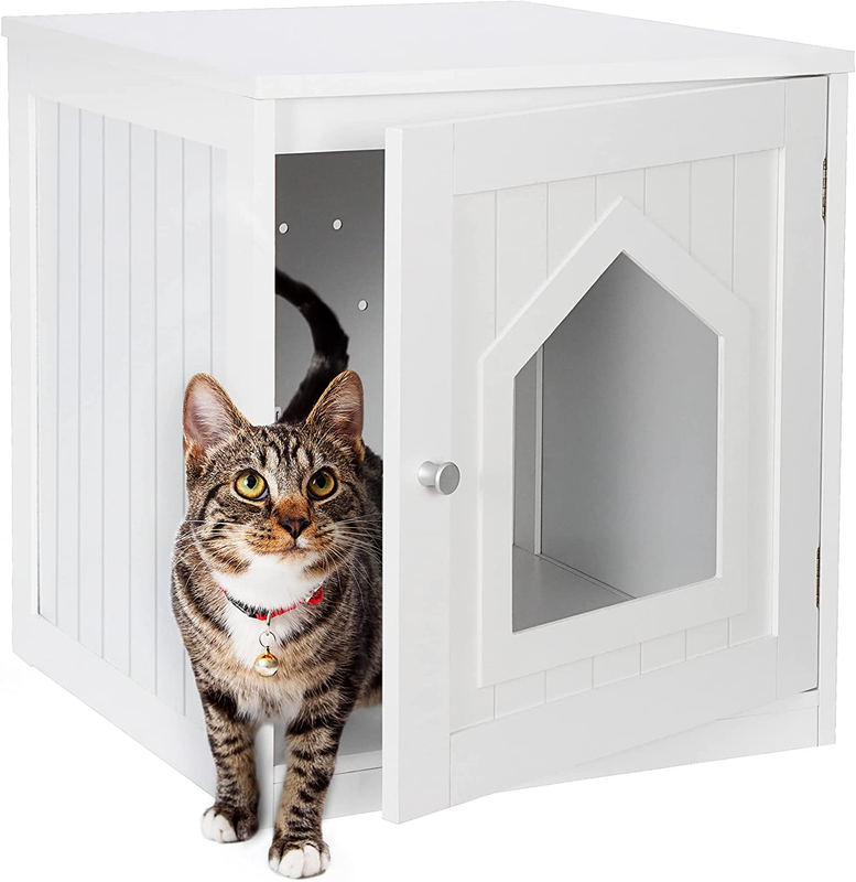 Enclosure Furniture Hidden Cat Washroom Indoor Cat Box Cab
