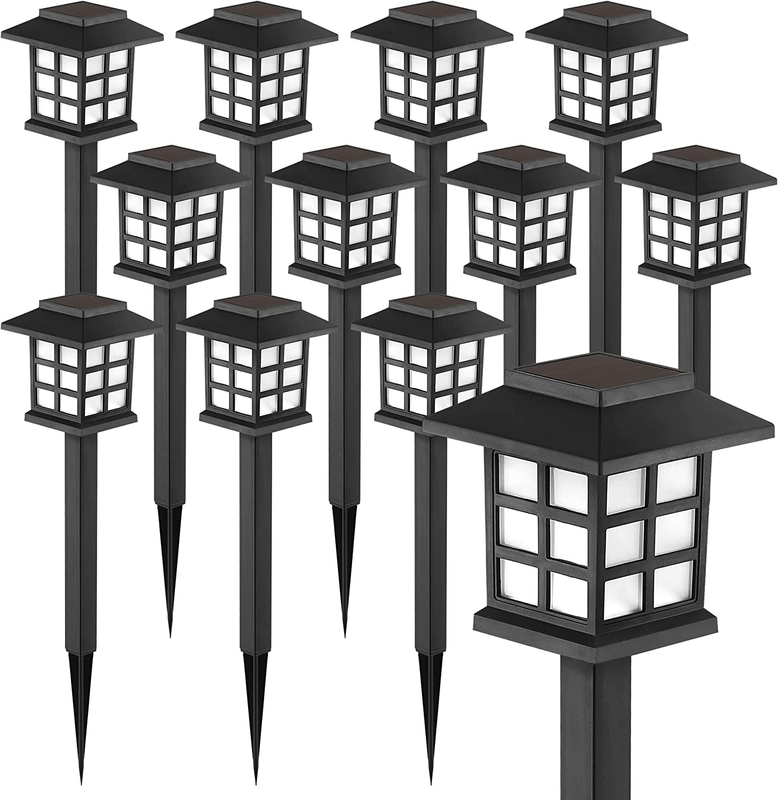 12 Pcs Luces Led Solares De Patio Lamparas Solares Patios Lu