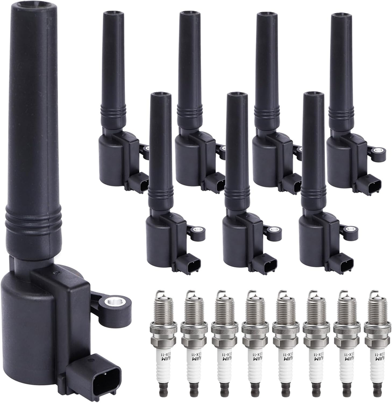 Ignition Coil Pack & Spark Plugs for Lincoln LS Ford Thunderbird Jaguar S Type