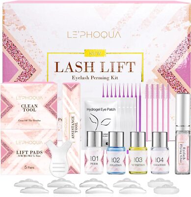 Eyelash Perm Kit, lash Lift,Semi-Permanent Curling Perming Wave