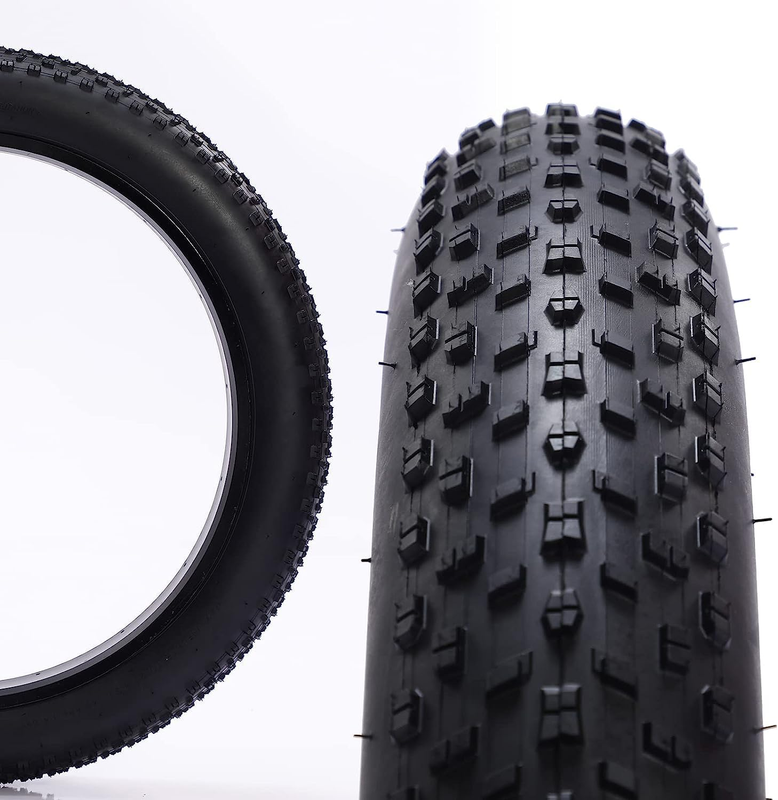 Bike Fat Tire 20/26 X 4.0 Inch Bicycle Fat Tyres Folding Replacement Electric Bi