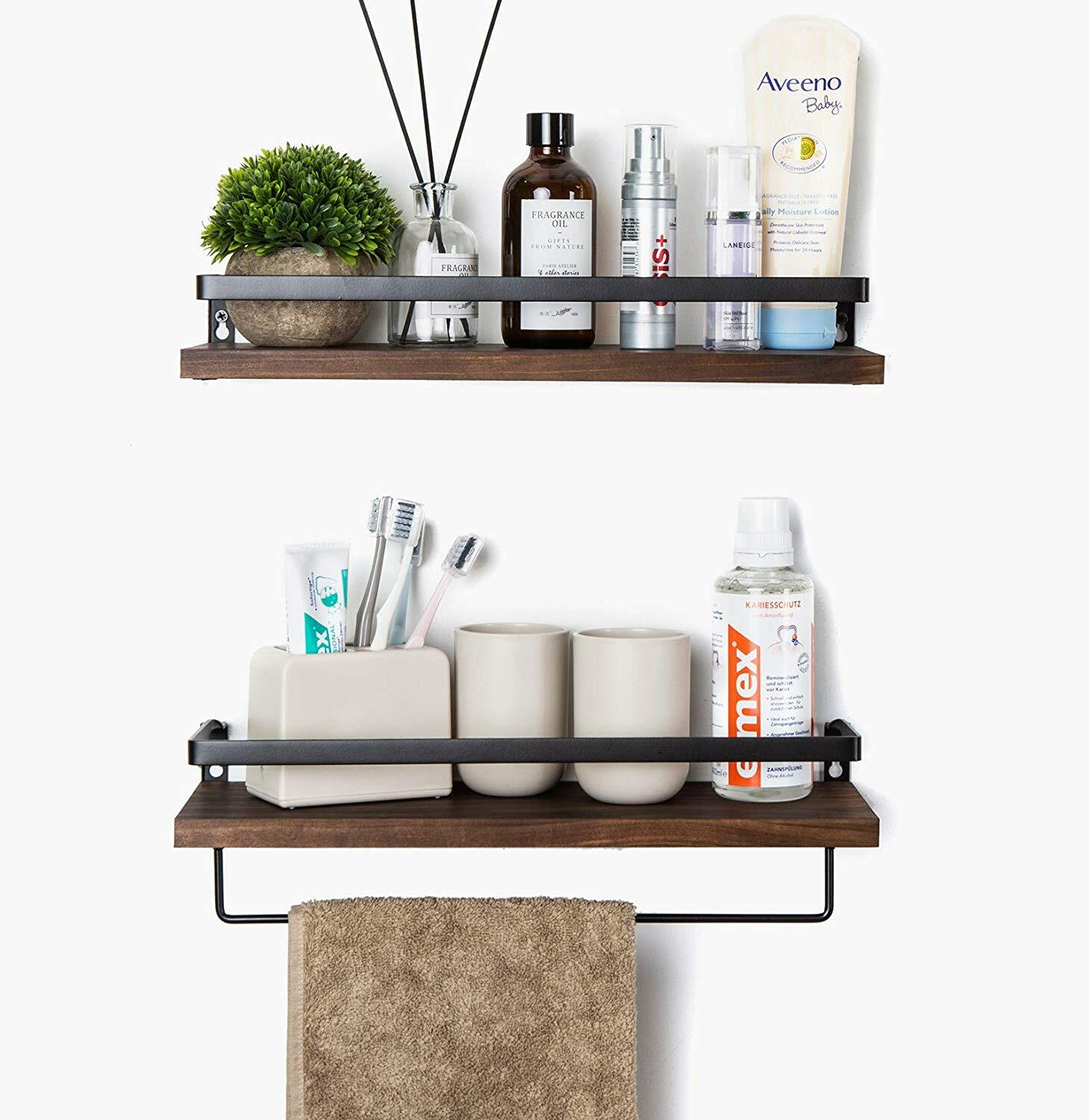 Floating Shelves Wall Mounted Storage Shelves for Kitchen ...