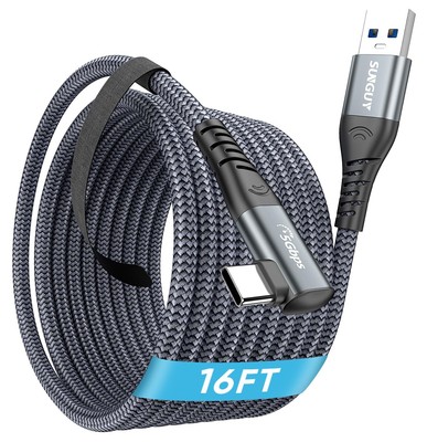 Link Cable 16FT with Quest 3/2/Pico 4 Accessories and PC/Steam VR, 5Gbps High...