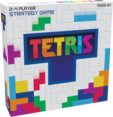 Tetris Strategic Puzzle Game Great for Family or Adult Game Night Ages 8 and Up 