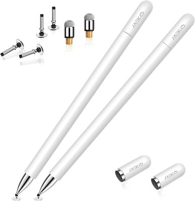 Magnetic Disc Stylus for iPad Pencil MEKO Compatible with All Touch Screen