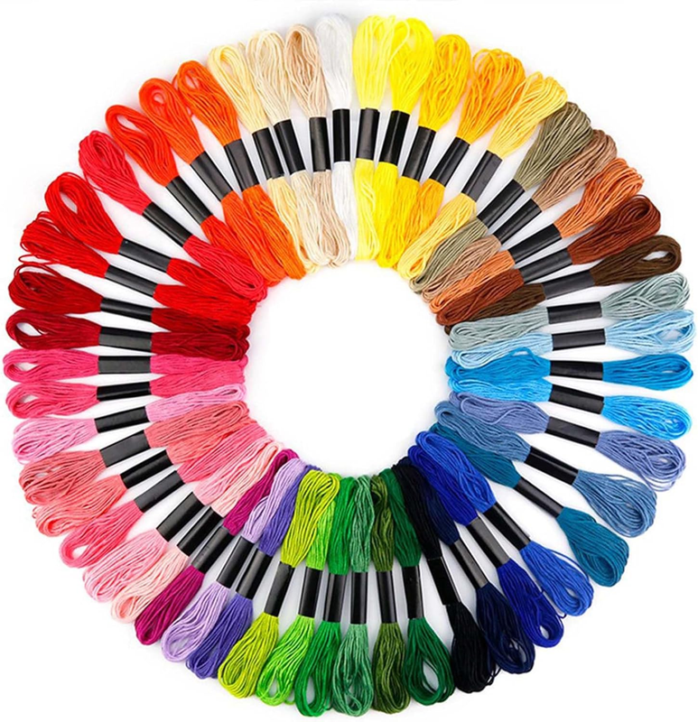 150Pcs Embroidery Threads 150 color Embroidery Floss Embroidery Floss Cross Stit