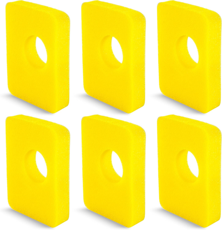 6 Pcs Air Filter Foam for Briggs Stratton 09P602 09P702 550E 550Ex 09P000 08P000