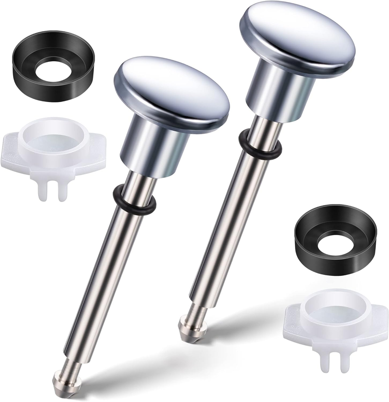 2 Set Tub Spout Diverter Repair Kit, Includes 2 X Diverter Valve Stems, 2 X Cup