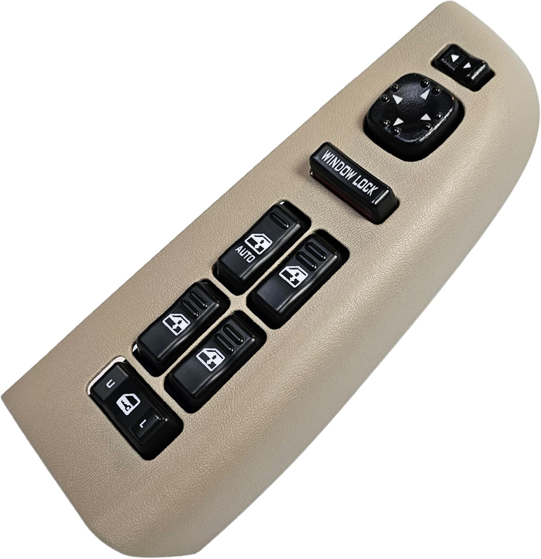 Master Window Switch Tan for 2000-2002 Chevrolet Silverado Suburban Avalanche