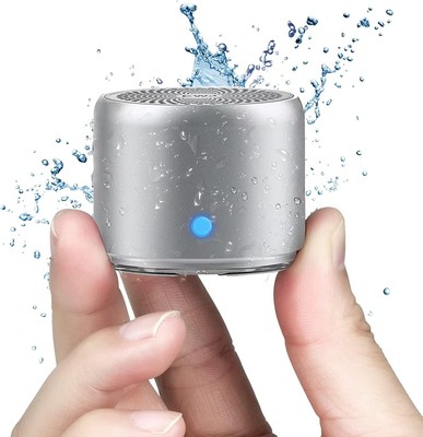 Travel Case Packed, Wireless Mini Bluetooth Speaker with Custom Bass Radiator...