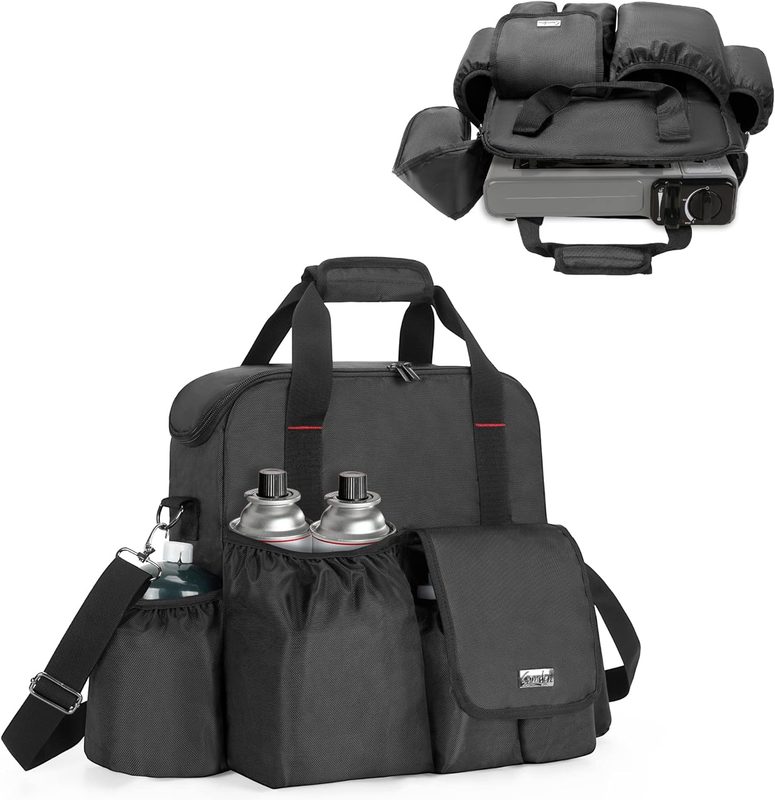 Portable Butane Stove Carry Case, Camping Stove Bag Compatib