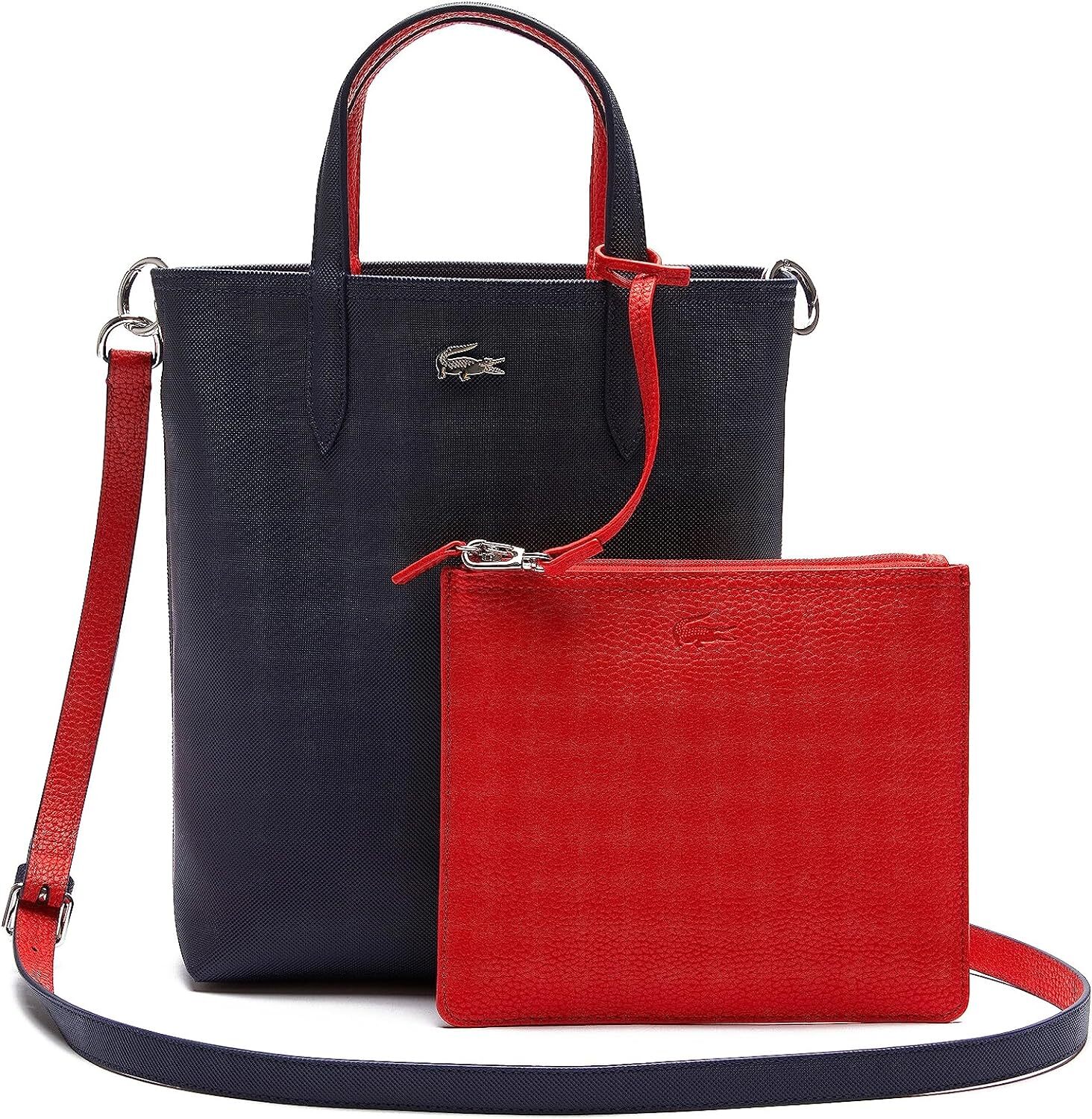 LACOSTE Bag ANNA Reversible Vertical Tote Unisex New | eBay