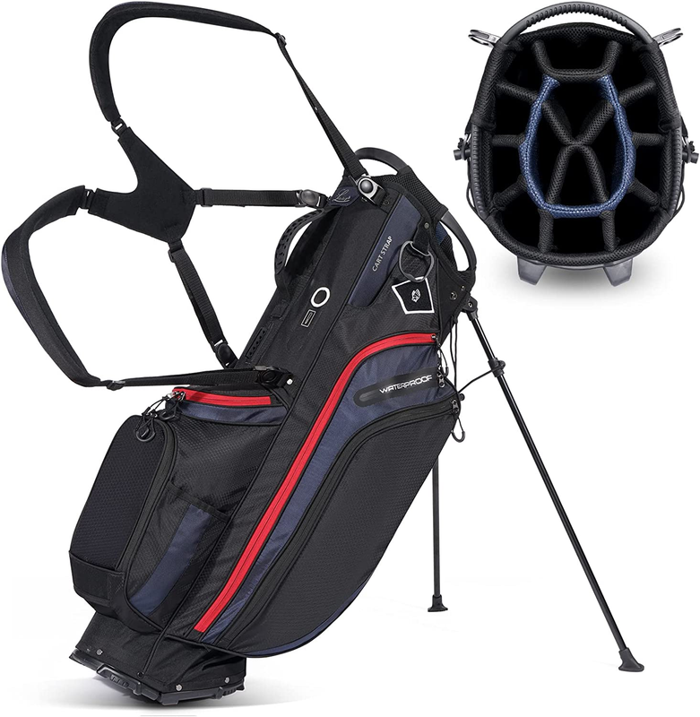 Bags For Men With Stand 9 Pockets Carry Lightweight Golf Sta