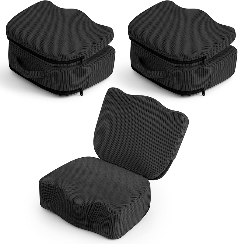 2 Pcs Foldable Hot Tub Booster Seat for Adults Adjustable 2 Heights up to 6.3