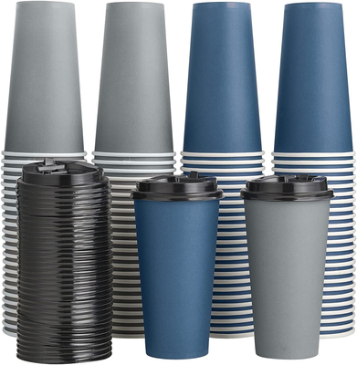 Paper Coffee Cups, Disposable Coffee Cups With Lids, Drinking For