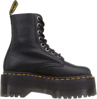 Pre-owned Dr. Martens 1460 Pascal Max Boots Black Pisa