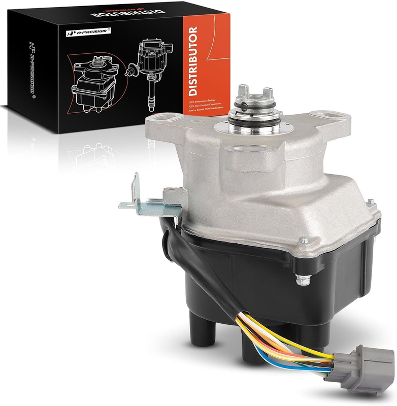 Ignition Distributor with Cap and Rotor for Honda Civic 1999-2000 1.6L