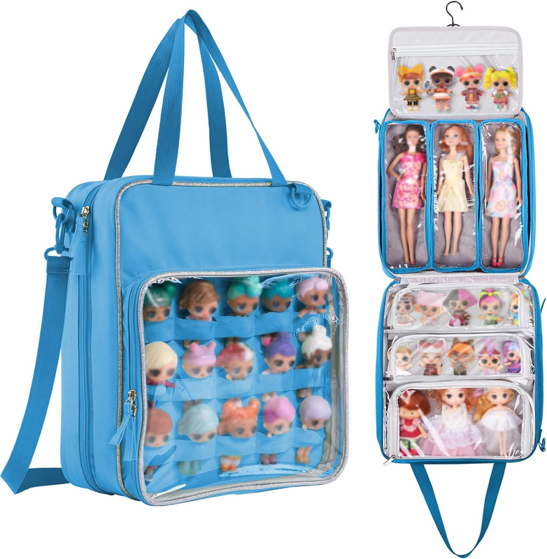 Doll Backpack - Doll Storage Organizer - Carrying Case Compa