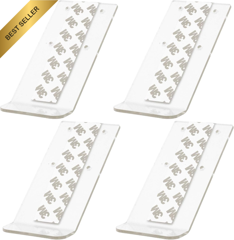 Toein - Hands Free Cabinet Door Solution - Adhesive Toe Foot Pull - 4 Pack