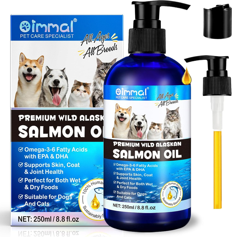 For Dogs & Cats, Omega 3 Fish Oil For Dog's Skin And Coat, N