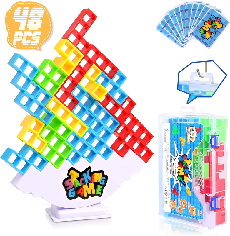 For & Kids, Stack Attack Board Games For Family Travel P