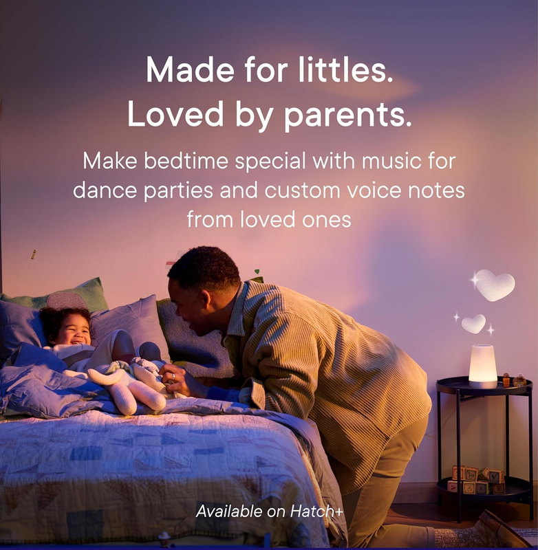 Hatch Rest+ Baby & Kids Sound Machine | 2nd Gen | Child’s Night Light, Alarm Clo