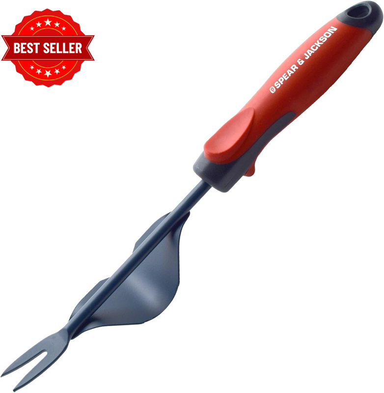 Carbon Steel Hand Daisy Weeder with Soft Grip Handle
