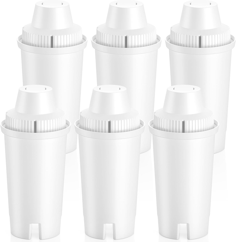 Standard Water Filter Replacement Compatible with Brita Water Pitchers and Dispe