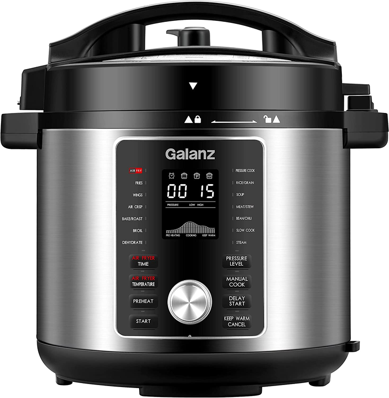 & Air Fryer With 12 Preset Programs Including S