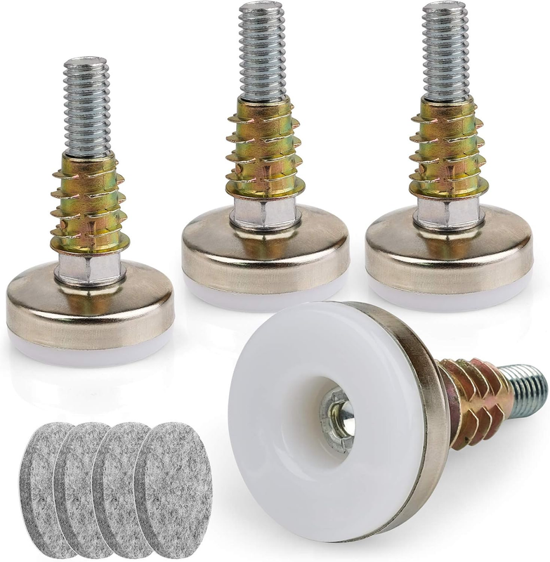 Furniture Levelers 3/8-16 Thread for Tables Chairs Cabinets Sofa Raiser 1320LBS