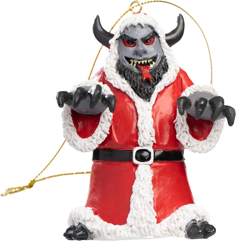 Funny Christmas Tree Krampus Ornament Decoration Xmas Holiday Decor