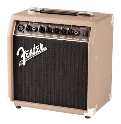 Fender Acoustasonic 15 Akustik Combo 2 Kanal Gitarren Verstärker Full Range Amp