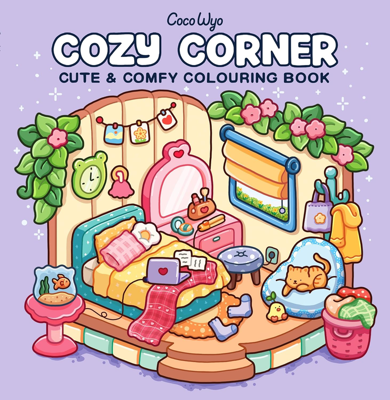 Cozy Corner: a Calm and Comforting Colouring Book