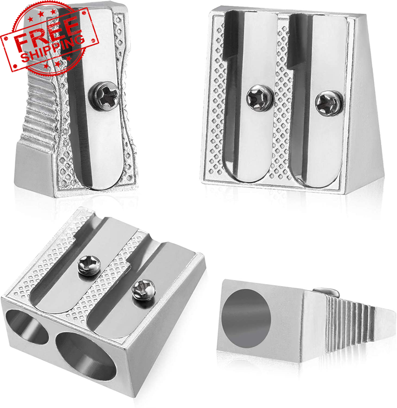 Sharpener,4pcs High Quality Pencil Sharpener Handheld