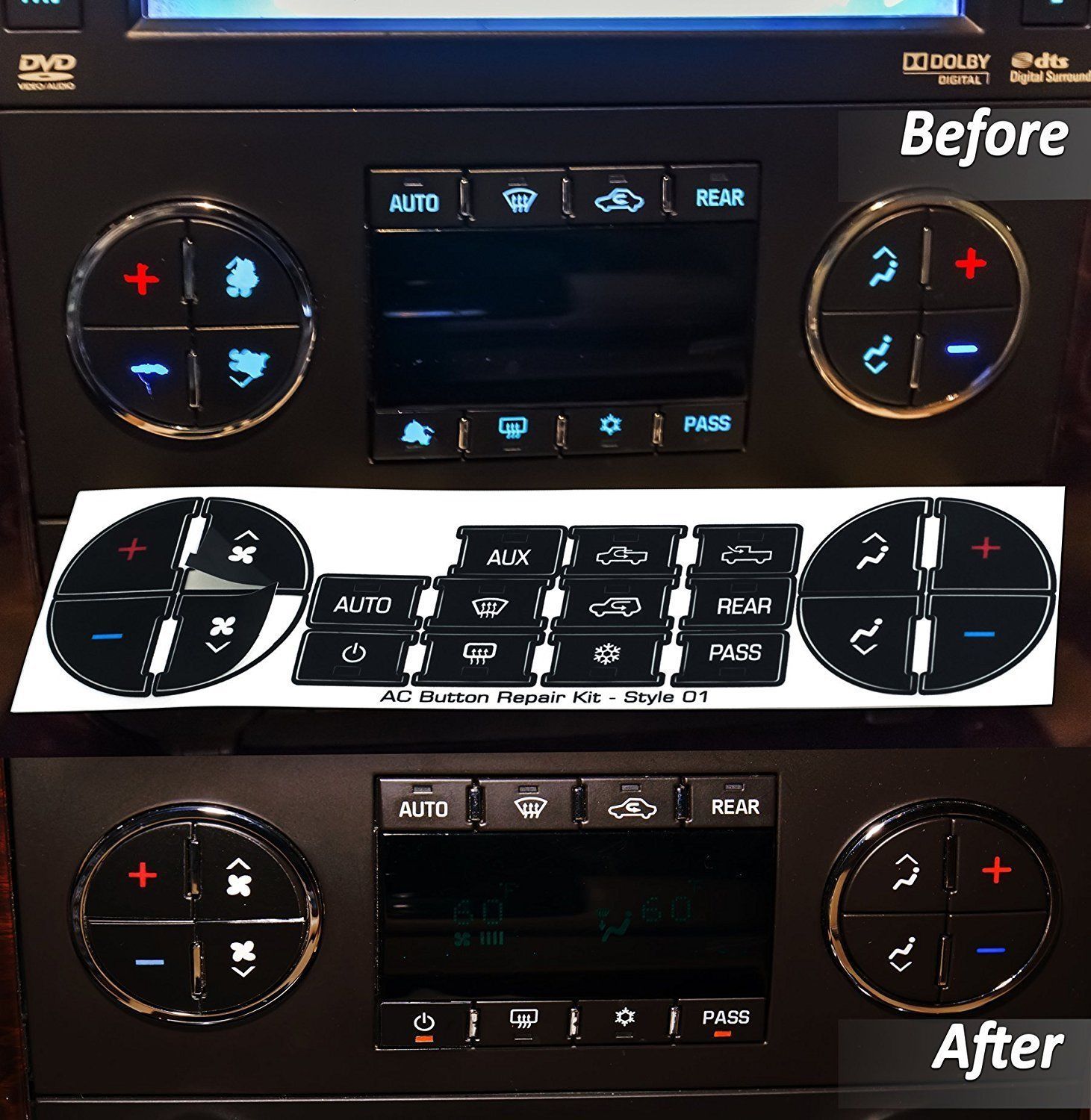 Gmc dash symbols