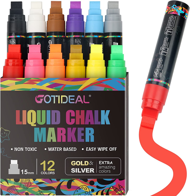 , Bold Car Markers, Chalkboard Markers For Kids Re