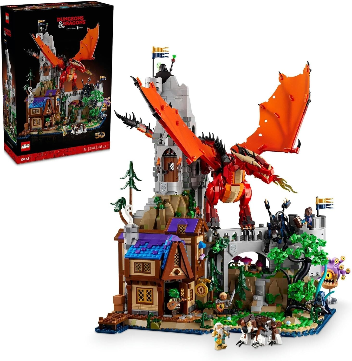 mi-miです☆ LEGO 21348 Ideas: Dungeons & Dragons: Red Dragon's Tale 18+