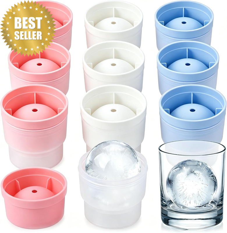 9-Pack Ice Ball Molds - 2.4