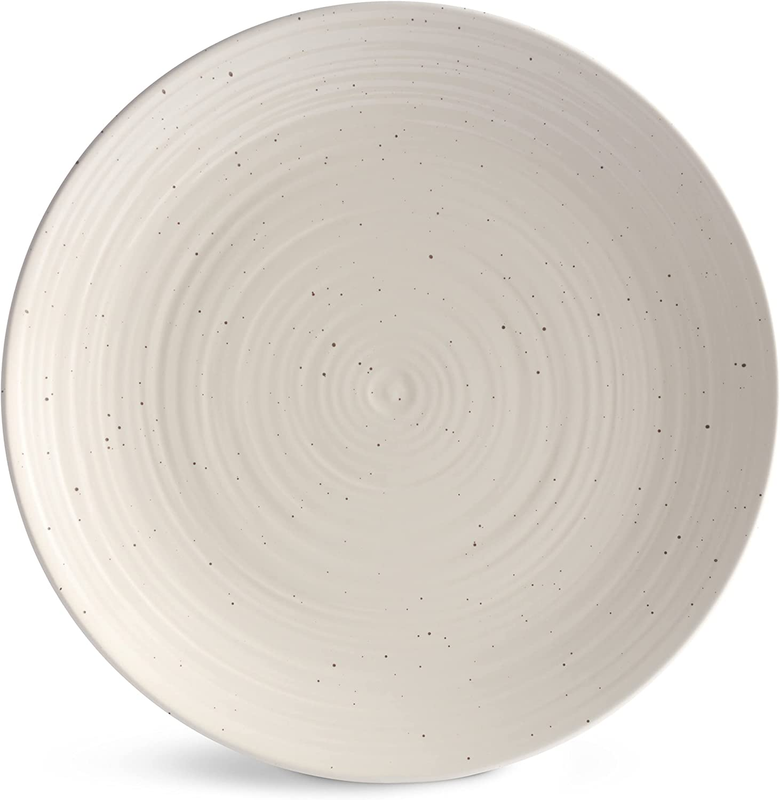 Siterra Mixed 16 Piece Dinnerware Set Including 4 Dinner Plates, 4 Salad Plates