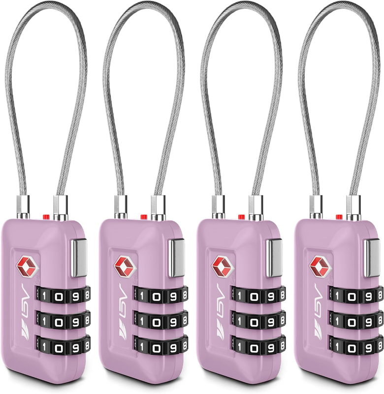 Travel Lock, Set-your-own Combination Lock For School Gym L