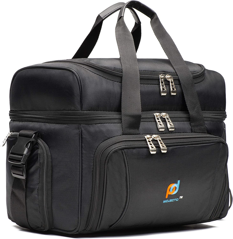 Bag. Two Insulated Compartment, Heavy Duty Fabric, Thick Ins