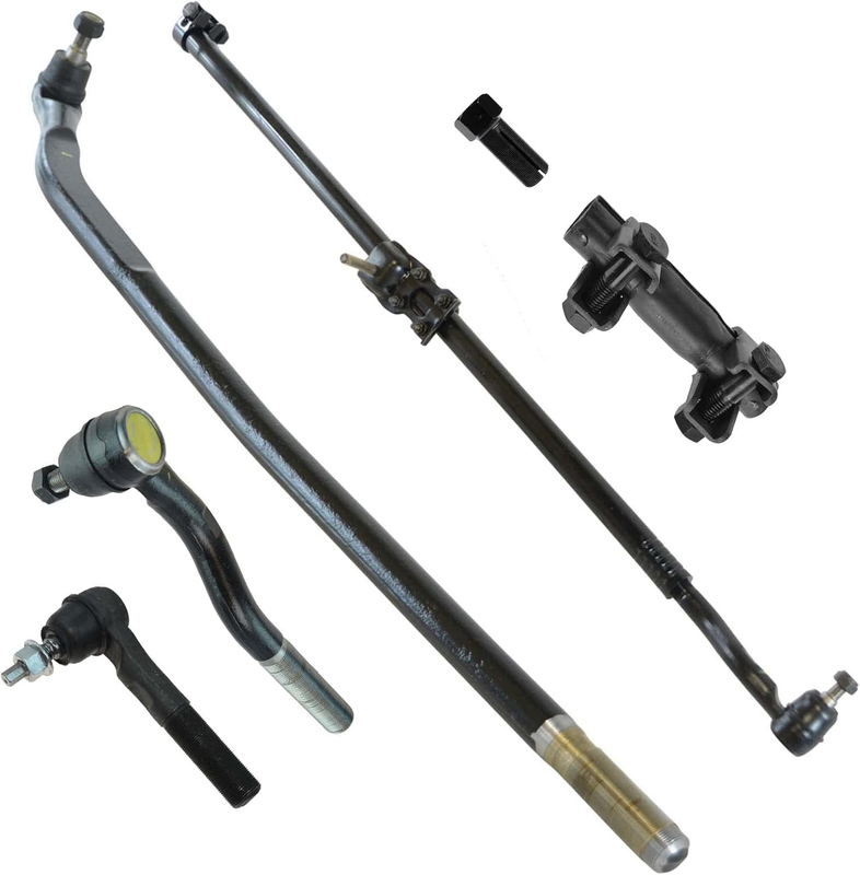 Front Tie Rod End Drag Link Steering Kit Set for 2007-2017 Jeep Wrangler JK