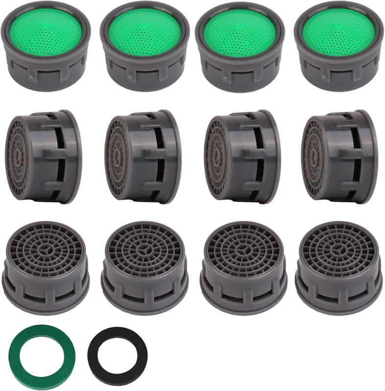 Faucet Aerator, Flow Restrictor Insert, Sink Aerator Replacement Parts for Bathr