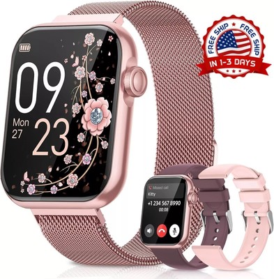 Reloj Inteligente Para iPhone Android De Mujer Smart Watch Pantalla Táct Nuevo