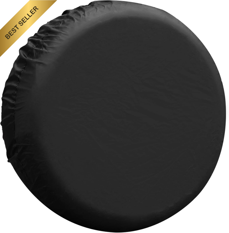 210D Oxford Spare Tire Cover for Tire 22"-26" Wheel Dia. 14" | Universal for Jee